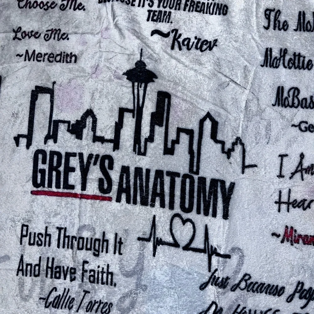 Grey’s Anatomy Blanket You are my person Throw Blanket Ultra-Soft Blanket